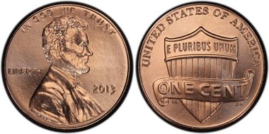 2013 1C Shield MS67RD