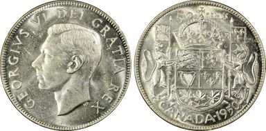 1950 50C Full Design in 0 MS64