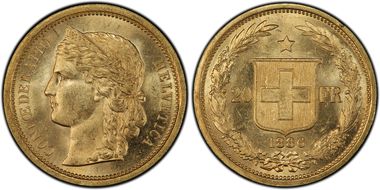 1886 20 Fr MS63