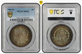 1881-O $1 MS63