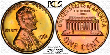 1961 1C PR67RB