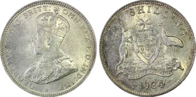 1924(m & sy) Shil MS65