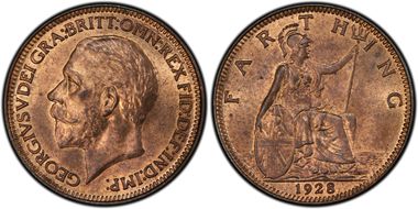 1928 1/4D S-4061 MS65RB