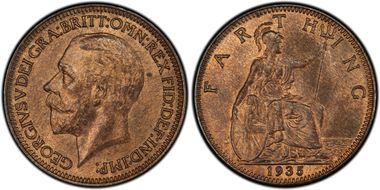 1935 1/4D S-4061 MS65RB