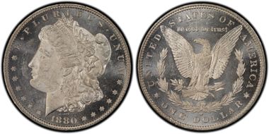 1880-O $1 MS63PL