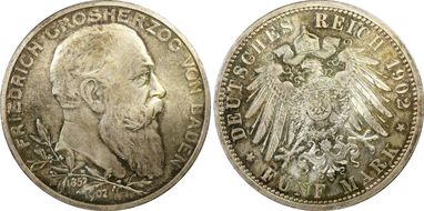 1902 5 Mk 50th Year J-31 N1