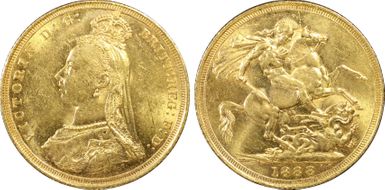 1888-S Sov S-3868A DISH S7 1st Obv. Hooked J, Small Spread JEB MS62