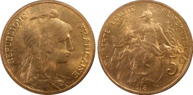 1913 5C Gad-165 F-119 MS66RD