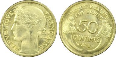 1932 50C 9 fermé MS64