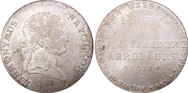1811-C Thaler KM-118 Small Bust MS62