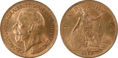 1928 1/4D S-4061 MS65RB