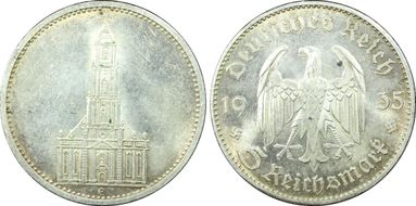 1935-E 5 Mk Potsdam J-357 MS62