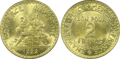 1922 2 Fr Gad-533 F-267 MS65