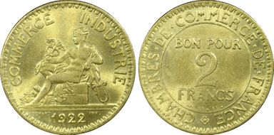 1922 2 Fr Gad-533 F-267 MS66