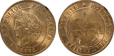 1884-A 1C Gad-88 F-104 MS65RD