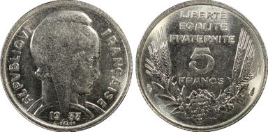 1933 5 Fr Gad-753 L loin de Bazor MS63