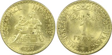 1923 1 Fr Gad-468 F-218 MS65