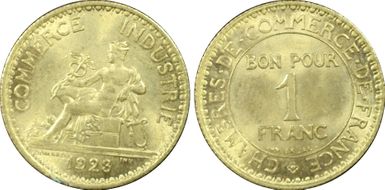 1923 1 Fr Gad-468 F-218 MS65