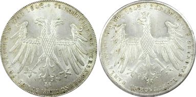 1848 2 Gul May 18, 1848 KM-337 Ag MS66