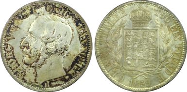 1859-B 1/6 Th MS65