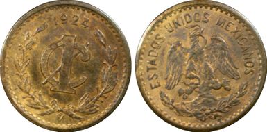 1924/3-Mo 1C MS64RB