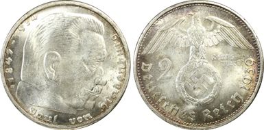 1939-B 2 Mk J-366 MS63