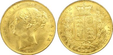 1844 Sov S-3852 Large 44 MS65