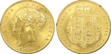 1850 1/2 Sov S-3859 MS65