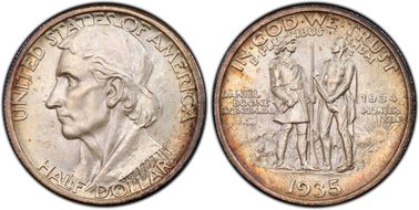 1935/34 50C Boone MS67