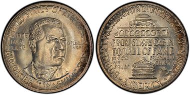 1949 50C Booker T. Washington MS67