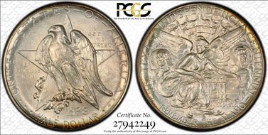 1938-D 50C Texas MS67+