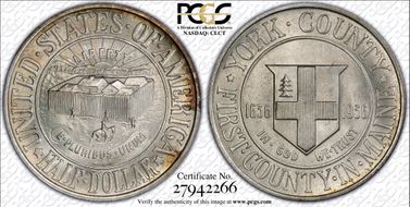 1936 50C York MS68