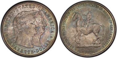 1900 $1 Lafayette MS66