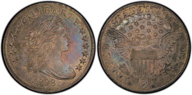 1798 $1 BB-92 MS63