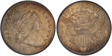 1798 $1 BB-111 AU55