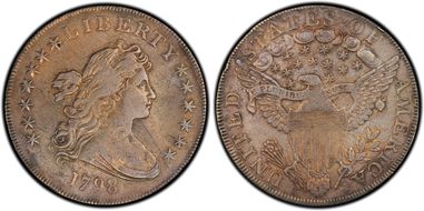 1798 $1 BB-111 VF35