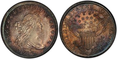 1799 $1 BB-157 MS61