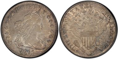1799 $1 BB-154 AU53