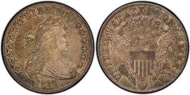 1799 $1 BB-155 AU55