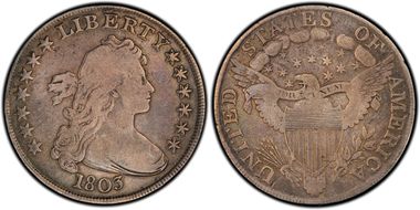 1803 $1 BB-252 VG10