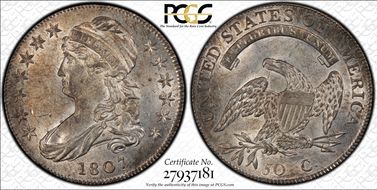 1807 50C O-114, Large Stars AU58