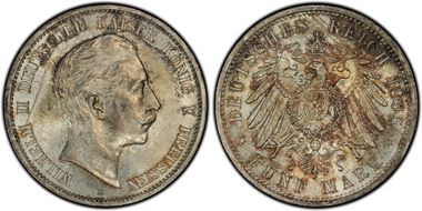 1895-A 5 Mk J-104 MS64