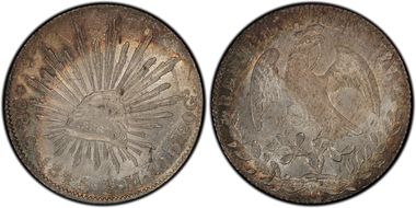 1845-Go PM 8 R Go28 MS63