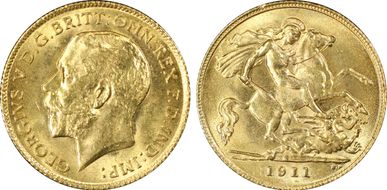 1911 1/2 Sov S-4006 MS64