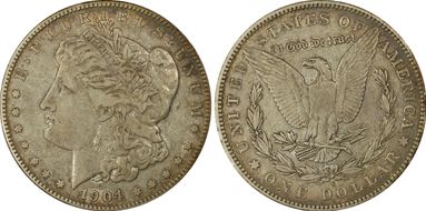 1904-S $1 XF40
