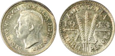 1943-S 3D MS64