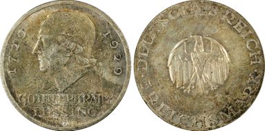 1929-F 3 Mk Lessing J-335 AU58