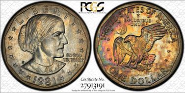 1981-S SBA$1 MS64