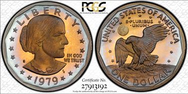 1979-S SBA$1 Type 1 PR68DCAM