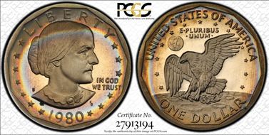 1980-S SBA$1 PR68DCAM